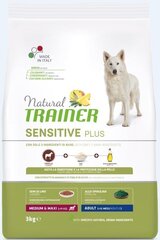 Natural Trainer Sensitive Plus для собак средних и крупных пород с кониной 3кг цена и информация | Сухой корм для собак | hansapost.ee