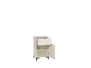 Шкаф ADRK Furniture LEN01, белый цена и информация | Шкафчики в гостиную | hansapost.ee