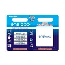Eneloop Ready To Use Rechargeable Battery 4x AAA BK 4