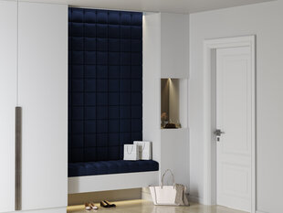 Мягкие настенные панели, 3 шт., Cosmopolitan Design Majuro L6, синие цена и информация | Мягкие стеновые панели | hansapost.ee