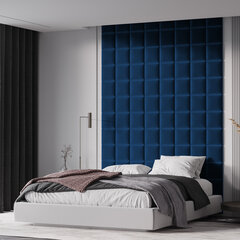 Мягкие настенные панели, 3 шт., Windsor & Co Polis R6, темно-синие цена и информация | Мягкие стеновые панели | hansapost.ee