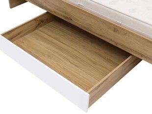 Ящик для белья для кровати Zele 90, белый цена и информация | Кровать БОНО, белая | hansapost.ee