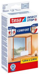 Защитная сетка для окон от насекомых TESA COMFORT белая 1,2мx2,4м цена и информация | Москитные сетки | hansapost.ee