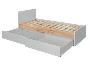 Кровать ASM Vivero 90x200 см, серая цена и информация | Кровати | hansapost.ee