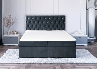 Кровать Isabelle 160x200 см, серая цена и информация | Кровати | hansapost.ee
