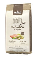 Bosch Petfood Plus HPC Soft+ Chicken & Banana (один белок) 12,5 кг цена и информация | Сухой корм для собак | hansapost.ee