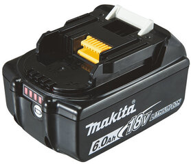 Аккумулятор Makita BL1860B, 18В, 6 Ач, литий-ионный цена и информация | Дрели и шуруповёрты | hansapost.ee