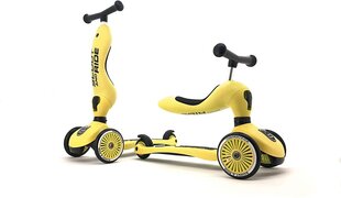Tõukeratas - kolmerattaline Scoot & Ride 2in1, kollane hind ja info | Tõukerattad | hansapost.ee