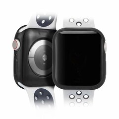 Kaitseümbris Apple Watch 4 40mm black and transparent hind ja info | Nutikellade aksessuaarid ja tarvikud | hansapost.ee