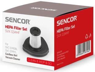Hepa-фильтр для пылесоса SVC074x Sencor SVX034HF цена и информация | Аксессуары для пылесосов | hansapost.ee