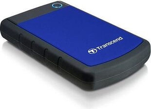 TRANSCEND StoreJet 4TB USB 3.1 Colour Blue TS4TSJ25H3B цена и информация | Жёсткие диски (SSD, HDD) | hansapost.ee