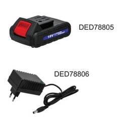 Аккумуляторный шуруповерт Dedra DED7880B цена и информация | Дрели и шуруповёрты | hansapost.ee