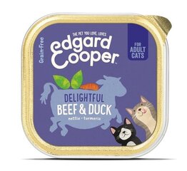 EDGARD COOPER консервы для кошек говядина/утка 85 гр. N1 цена и информация | Консервы для кошек | hansapost.ee