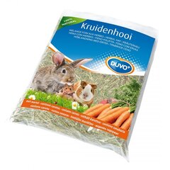 Duvo+ Сено с морковью 500 г цена и информация | Подстилка, сено для грызунов | hansapost.ee