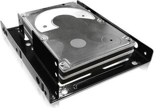 Внутренняя монтажная рама Icy Box 3.5" для дисков 2x 2.5", черная (IB-AC643) цена и информация | Аксессуары для компонентов | hansapost.ee