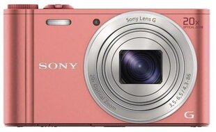 Sony 20x suumiga kompaktkaamera roosa DSC WX350P