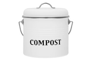 Kompostikast Maku 3 5 L valge