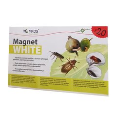 Mini MAGNET white (20X12 cm) – õuna- ja ploomivaablase, vaarikamardika püünis, 20 tk hind ja info | Taimehooldusvahendid | hansapost.ee