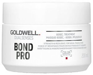 Маска для ослабленных волос Goldwell Dualsenses Bond Pro 60s 200 мл цена и информация | Средства для укрепления волос | hansapost.ee