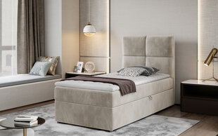 Кровать NORE Rivia 08, 90x200 см, бежевая цена и информация | Кровать БОНО, белая | hansapost.ee