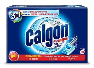 Calgon cмягчитель воды 2in1 таблетки, 30 шт. цена и информация | Моющие средства | hansapost.ee