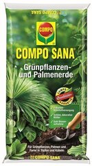 COMPO SANA Субстрат для пальм и зеленых растений, 10L цена и информация | Грунт, земля, торф, компост | hansapost.ee