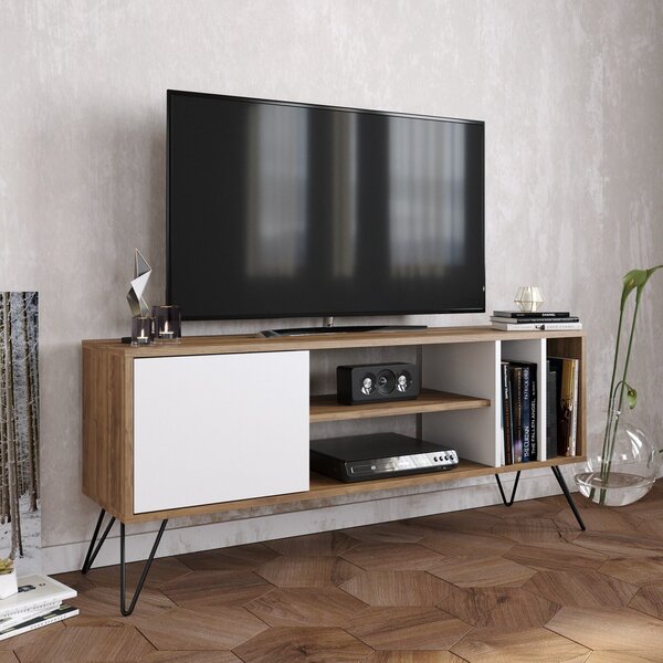 TV laud Kalune Design Mistico 140 cm, pruun/valge tagasiside