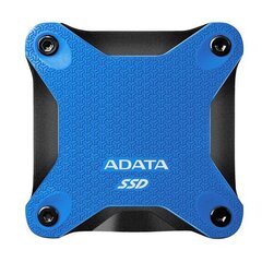 ADATA External SSD SD600Q 240 GB, USB 3.1, синий цена и информация | Жёсткие диски (SSD, HDD) | hansapost.ee