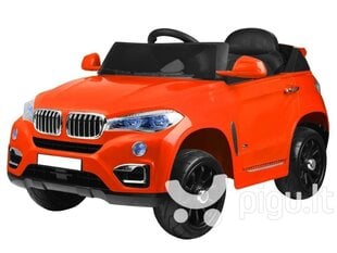 Laste ühekohaline elektriauto „BMW X6“ punane