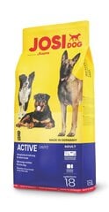 Josera JosiDog для активных собак Active, 18 кг цена и информация | Сухой корм для собак | hansapost.ee