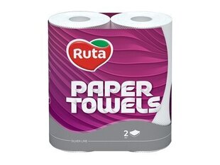 Полотенца бумажные Универсальные Ruta 2рул 2сл цена и информация | Туалетная бумага, бумажные полотенца | hansapost.ee