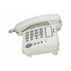 Panasonic KX-TS520, Белый цена и информация | Стационарные телефоны | hansapost.ee