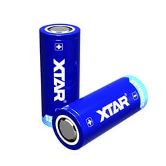 XTAR 26650 аккумулятор 3.6V XTAR litija 5200 mAh в упаковке 1 шт. цена и информация | Аккумуляторы | hansapost.ee