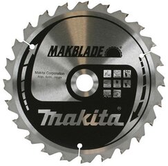 Пильный диск MAKBLADE 216X2.4X30 мм 5° T24 Makita B-08903 Т.К.Т.  цена и информация | Пилы, циркулярные станки | hansapost.ee