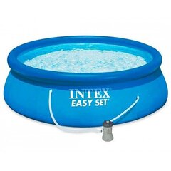 Бассейн Intex Easy Set 396 x 84 cм с фильтром цена и информация | Бассейны | hansapost.ee