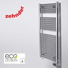 Электрический радиатор для ванной Zehnder Aura PBECZ-120-50/MQ, 120x50см, цвет хромированный цена и информация | Полотенцесушители | hansapost.ee