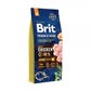Сухой корм для щенков мелких пород Brit Premium M Junior, 15 кг