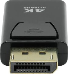 Adapter AV ProXtend DisplayPort - HDMI черный цена и информация | Адаптеры, USB-разветвители | hansapost.ee