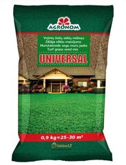 Смесь семян для газона Universal, 0,9 кг цена и информация | Газонные смеси | hansapost.ee