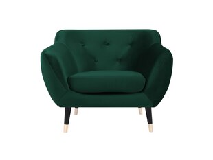 Кресло Mazzini Sofas Amelie, темно-зеленое/черное цена и информация | Кресла | hansapost.ee