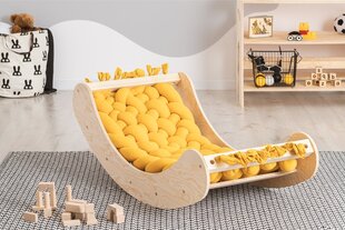 Гамак-качели для малыша Selsey Balata, желтые цена и информация | Детские диваны, кресла | hansapost.ee