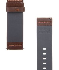 Tactical 308 Leather Band 22mm Brown hind ja info | Nutikellade aksessuaarid ja tarvikud | hansapost.ee