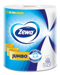 Бумажные полотенца ZEWA Jumbo, 2 слоя, 1 рулон, 400 листов цена и информация | Туалетная бумага, бумажные полотенца | hansapost.ee