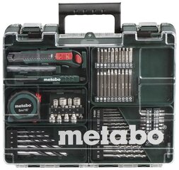 Мобильный комплект мастера Metabo BS 18 Li 74 с принадлежностями цена и информация | Дрели и шуруповёрты | hansapost.ee