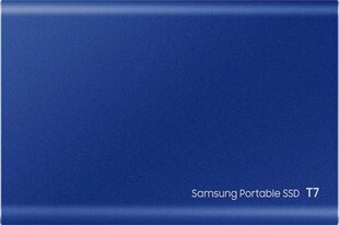 Samsung SSD T7 1TB, Синий (MU-PC1T0H/WW) цена и информация | Жёсткие диски (SSD, HDD) | hansapost.ee