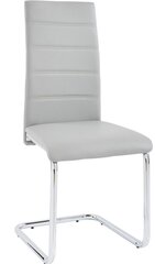 Набор из 2 стульев Amber, светло-серый цена и информация | Стулья для кухни и столовой | hansapost.ee