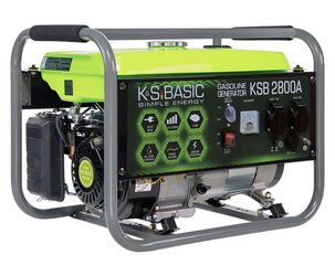Бензиновый генератор энергии Konner&Sohnen KSB 2800A цена и информация | Электрогенераторы | hansapost.ee