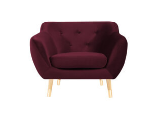 Кресло Mazzini Sofas Amelie, темно-красное/коричневое цена и информация | Кресла | hansapost.ee